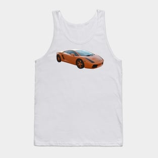 Lamborghini - Orange - Exotic Cars Tank Top